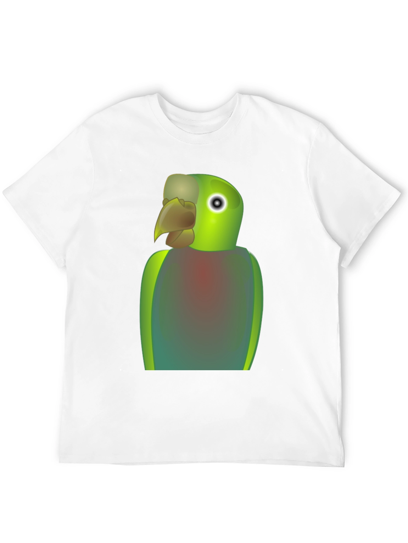 Parrot Graphic T-Shirt - Quirky Bird Lover Tee