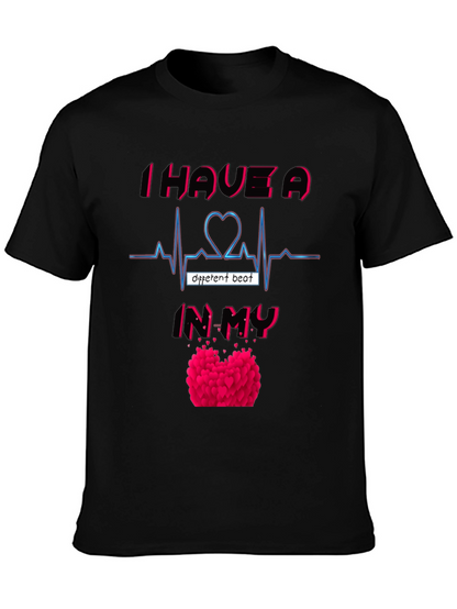 Heartbeat Graphic Tee - Different Beat
