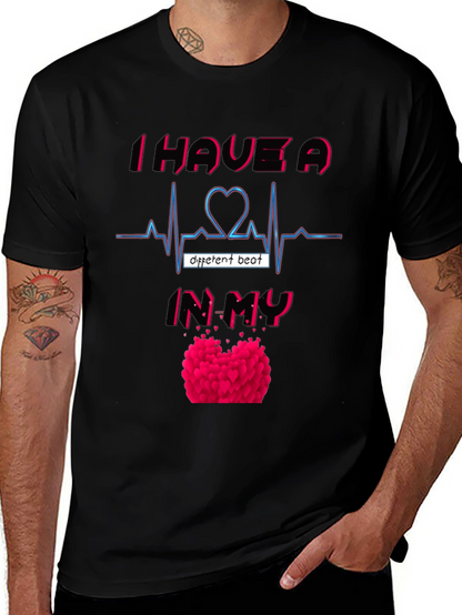 Heartbeat Graphic Tee - Different Beat