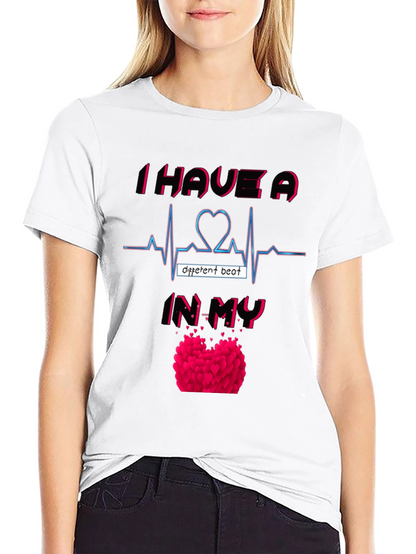 Heartbeat Graphic Tee - Different Beat