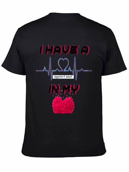 Heartbeat Graphic Tee - Different Beat