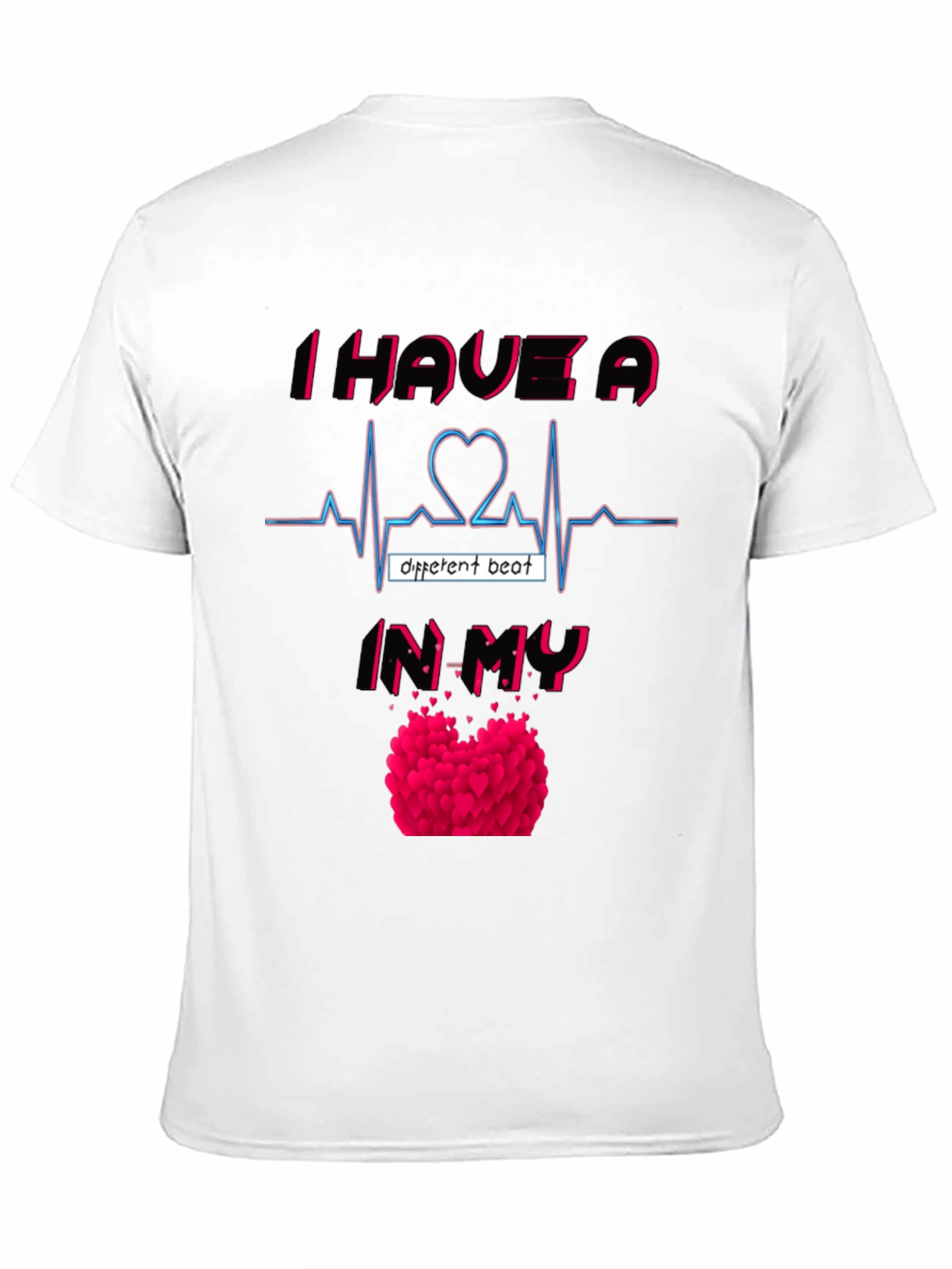 Heartbeat Graphic Tee - Different Beat