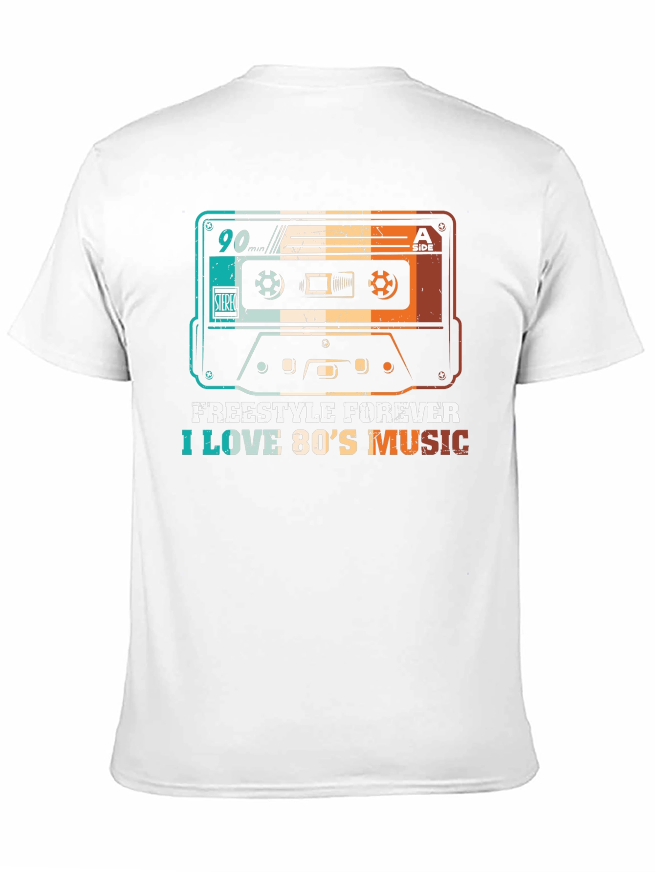 Retro Cassette Tape 80s Music T-Shirt