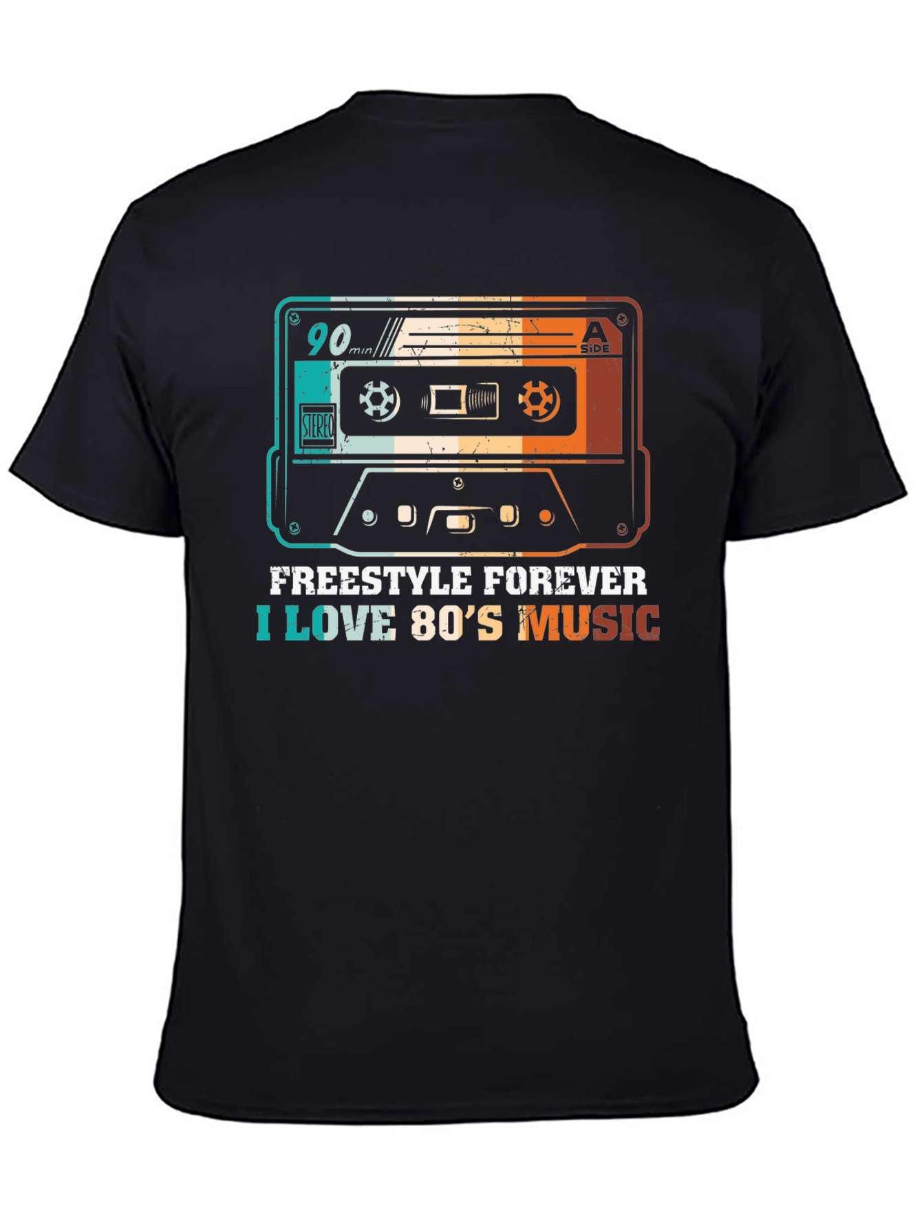 Retro Cassette Tape 80s Music T-Shirt