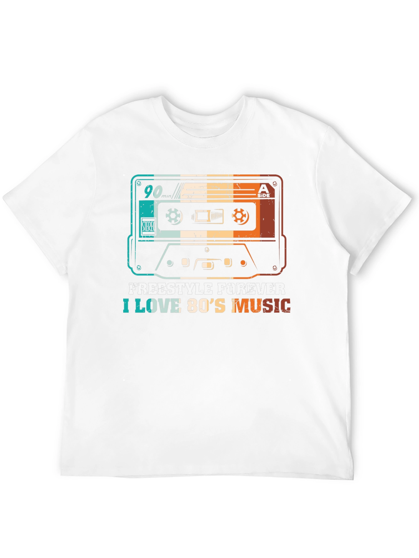 Retro Cassette Tape 80s Music T-Shirt