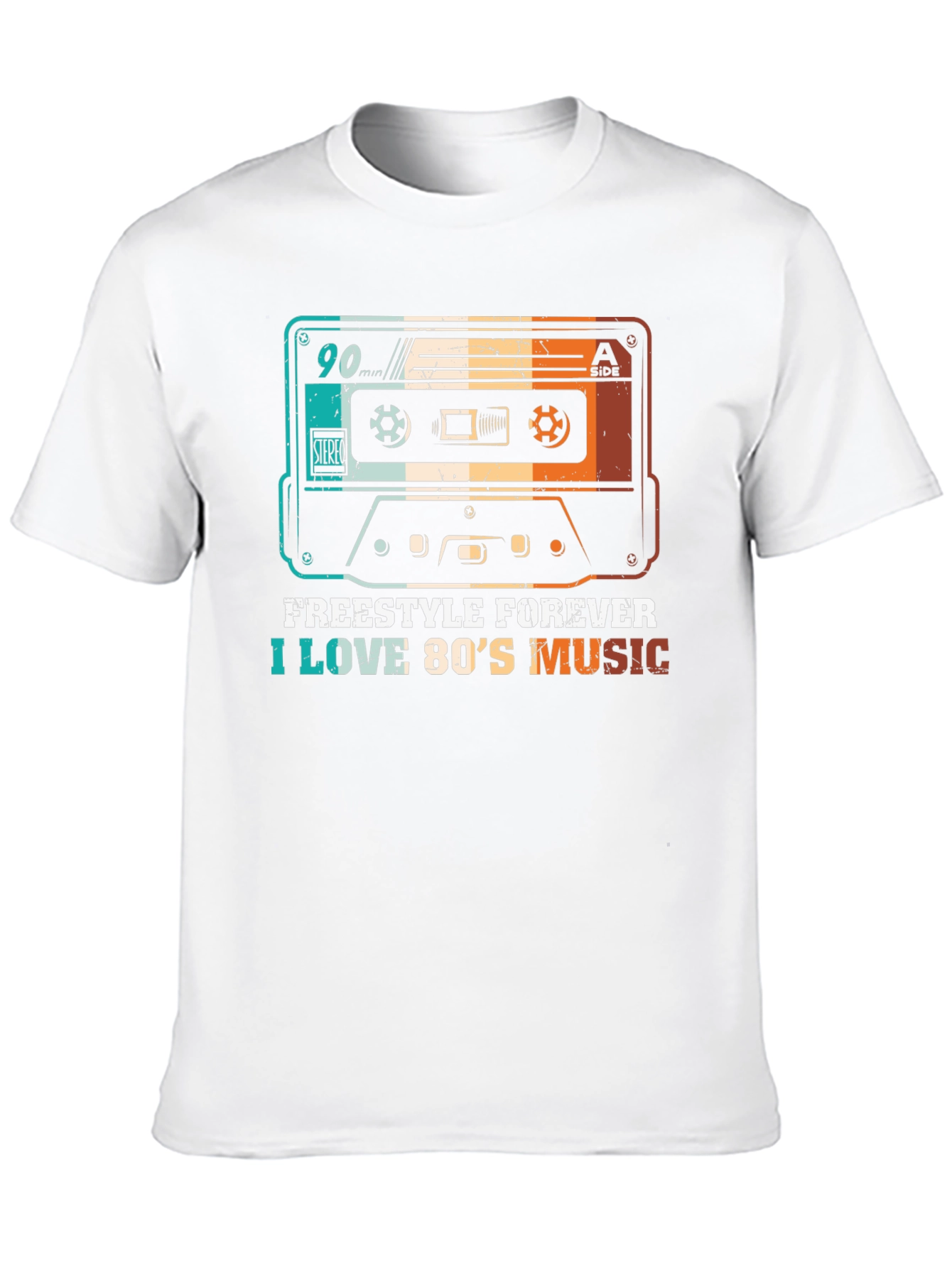 Retro Cassette Tape 80s Music T-Shirt
