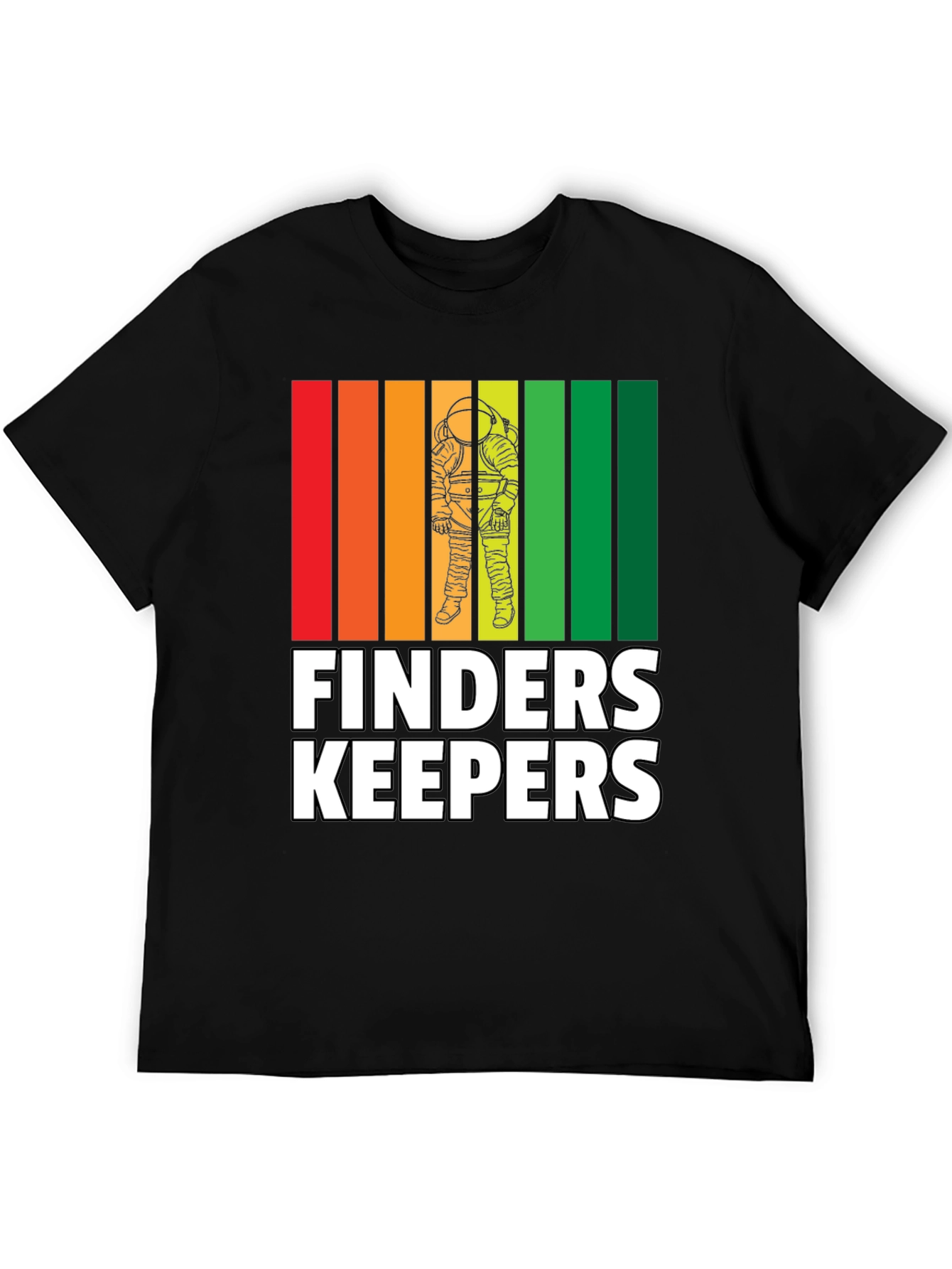 Finders Keepers Astronaut Retro Graphic T-Shirt