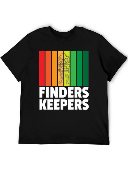 Finders Keepers Astronaut Retro Graphic T-Shirt