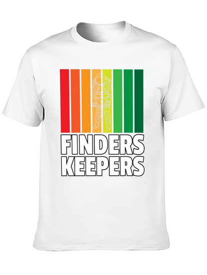 Finders Keepers Astronaut Retro Graphic T-Shirt