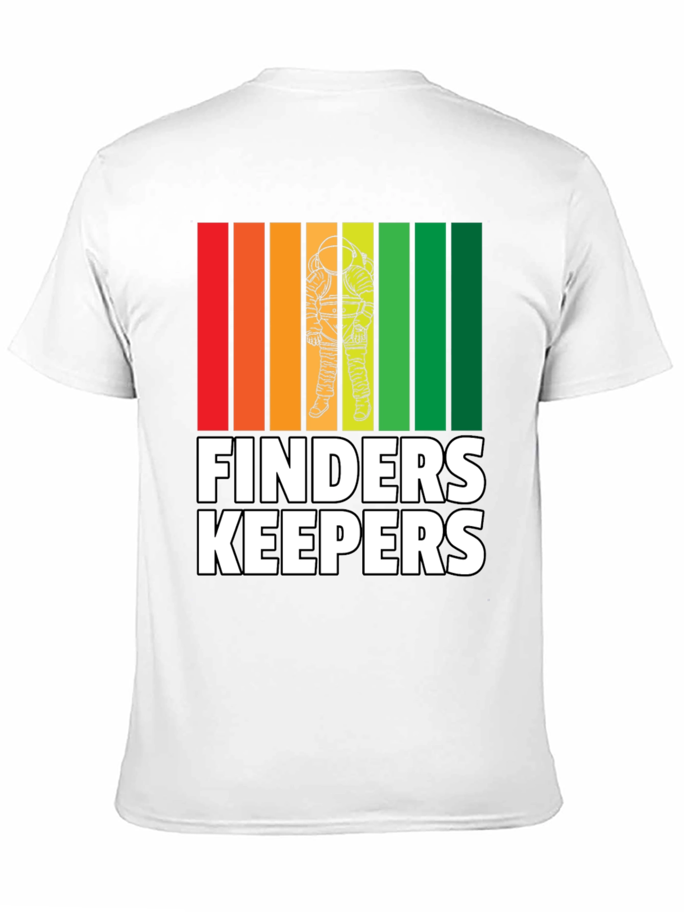 Finders Keepers Astronaut Retro Graphic T-Shirt