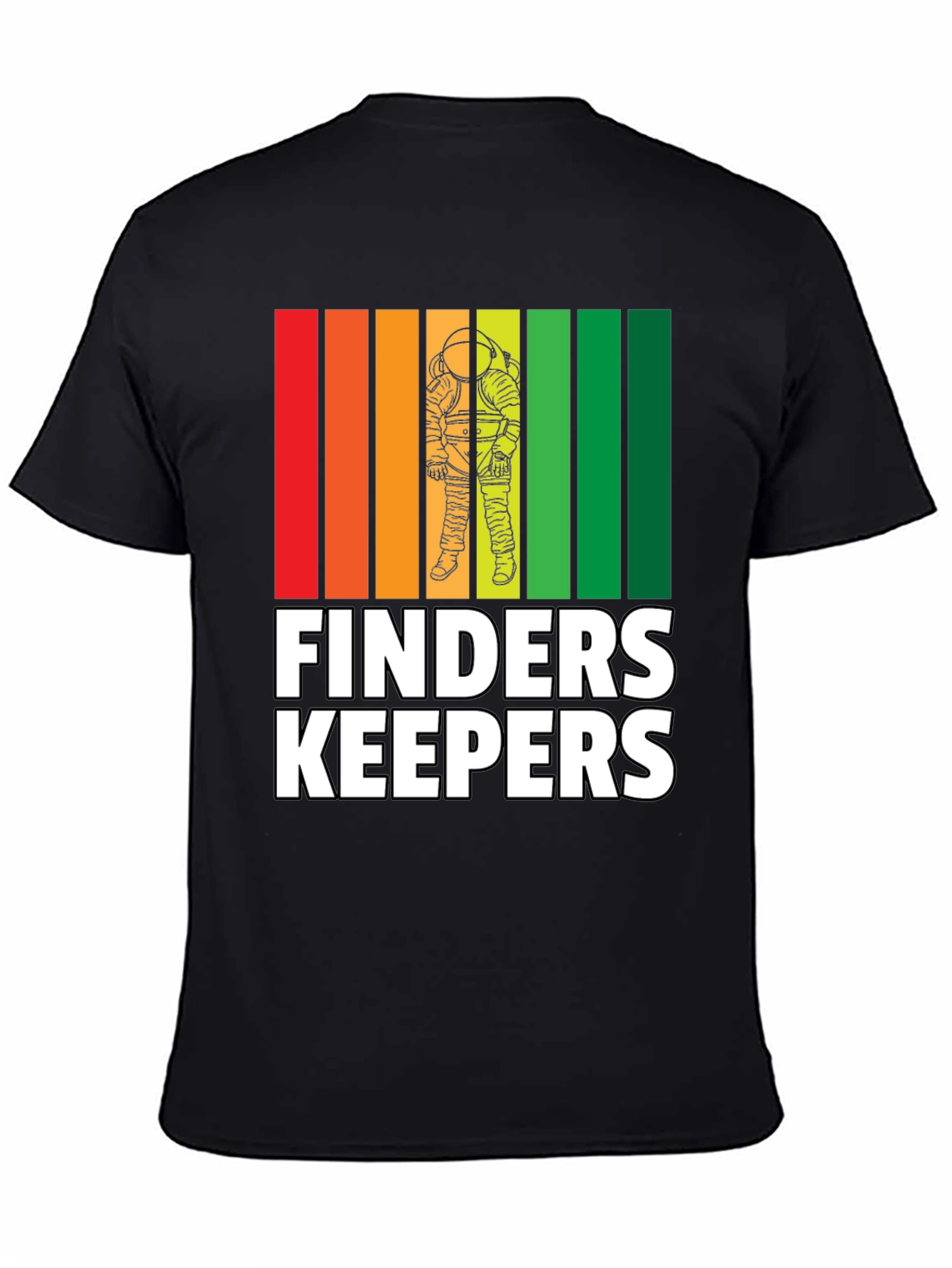 Finders Keepers Astronaut Retro Graphic T-Shirt