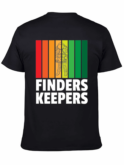 Finders Keepers Astronaut Retro Graphic T-Shirt