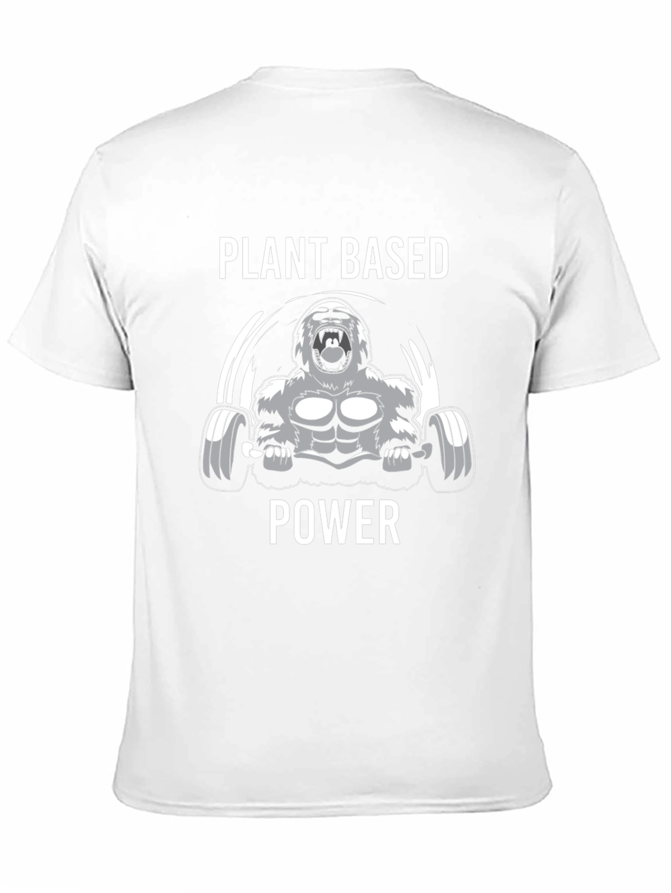 Plant Based Power T-Shirt - Vegan Gorilla Gym