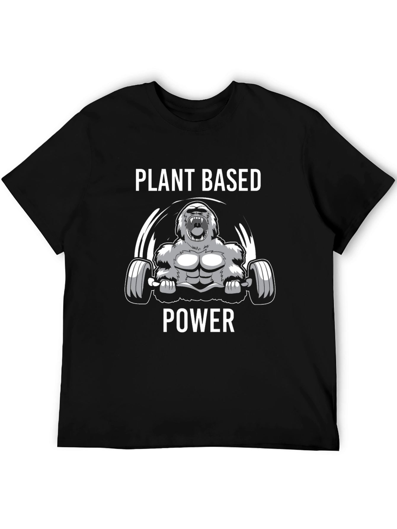 Plant Based Power T-Shirt - Vegan Gorilla Gym