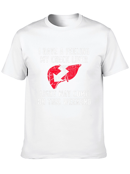 Funny Liver Check Weekend T-Shirt