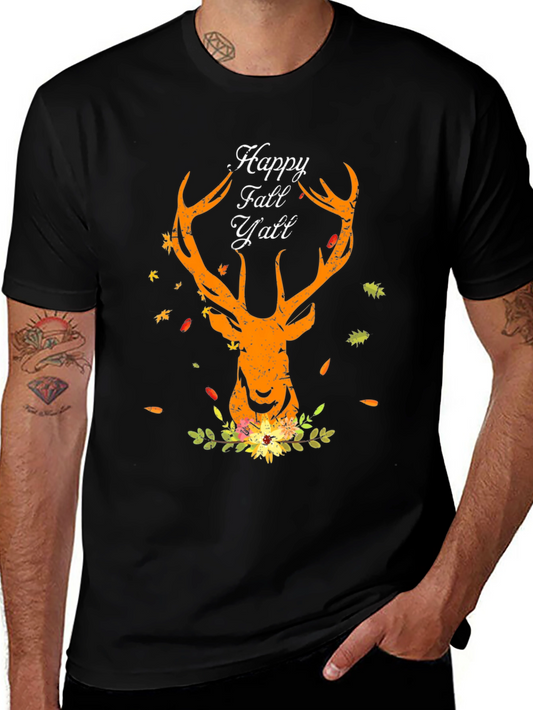 Happy Fall Yall Deer T-Shirt