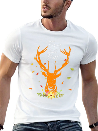 Happy Fall Yall Deer T-Shirt