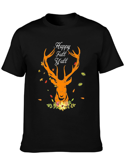 Happy Fall Yall Deer T-Shirt