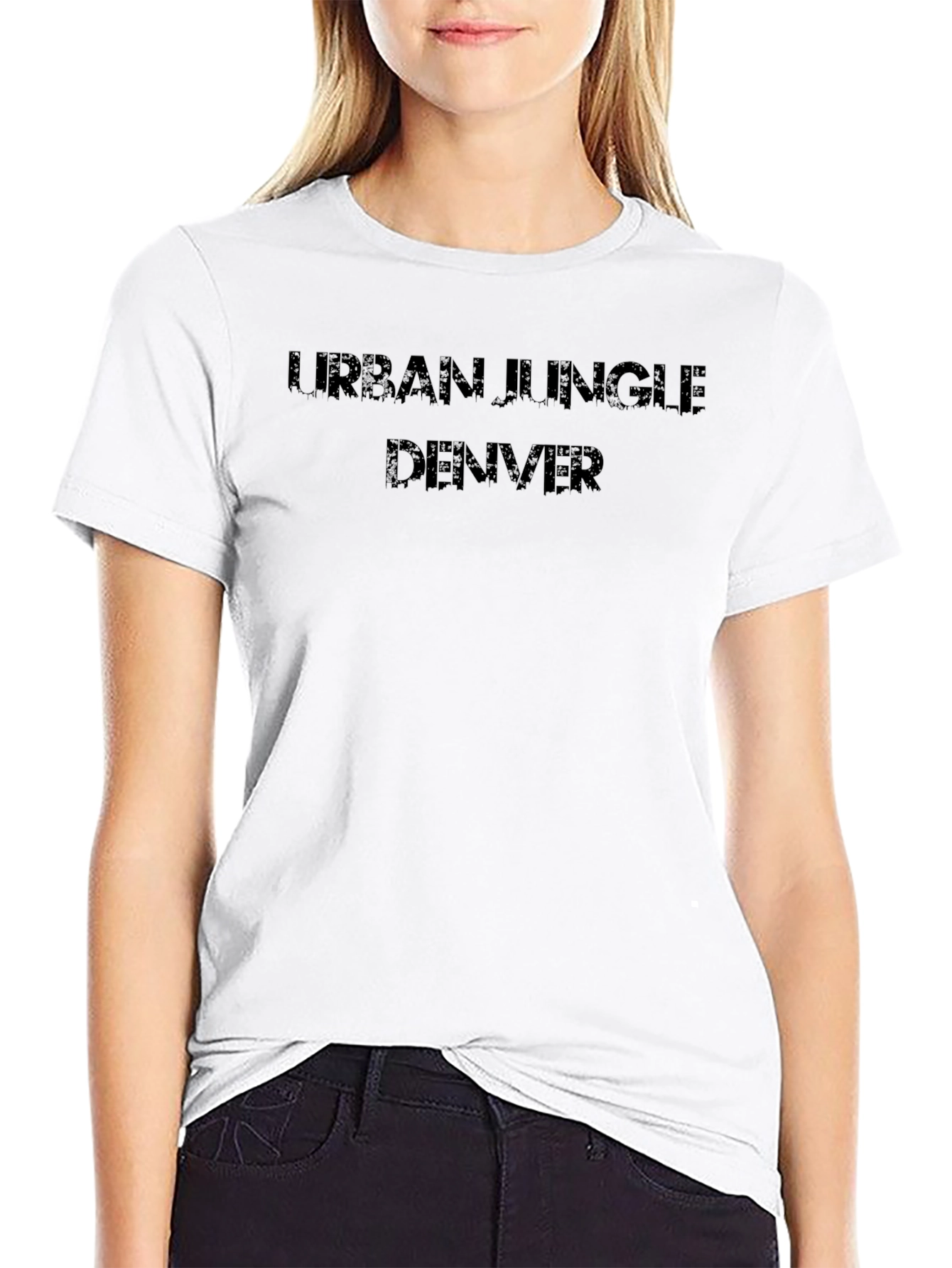 Urban Jungle Denver Black T-Shirt