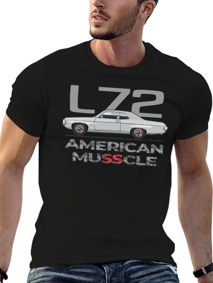 American Muscle L72 Car Graphic T-Shirt