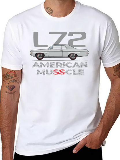 American Muscle L72 Car Graphic T-Shirt