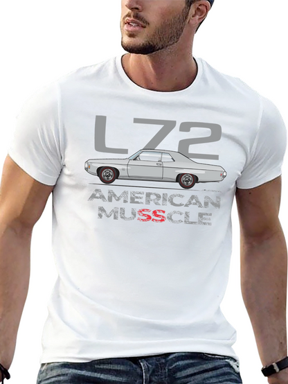 American Muscle L72 Car Graphic T-Shirt