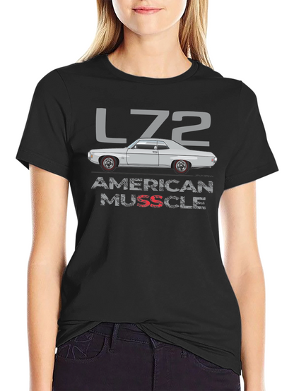 American Muscle L72 Car Graphic T-Shirt