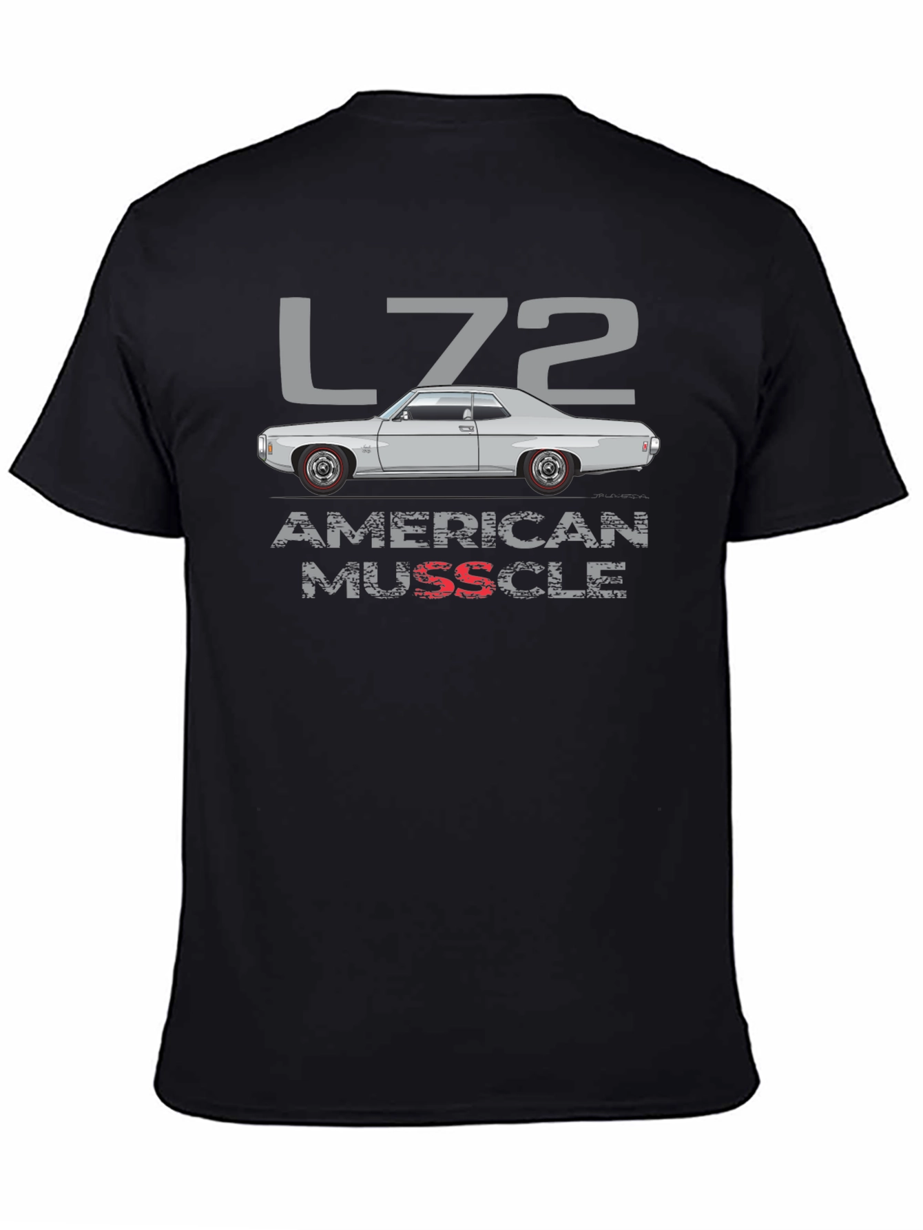 American Muscle L72 Car Graphic T-Shirt
