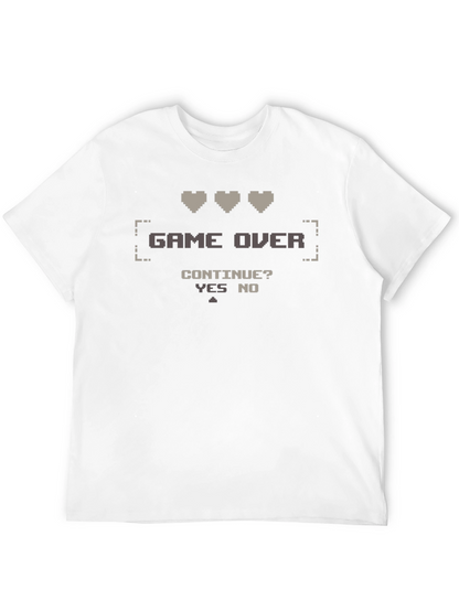 Retro Gamer T-Shirt - Game Over Continue?