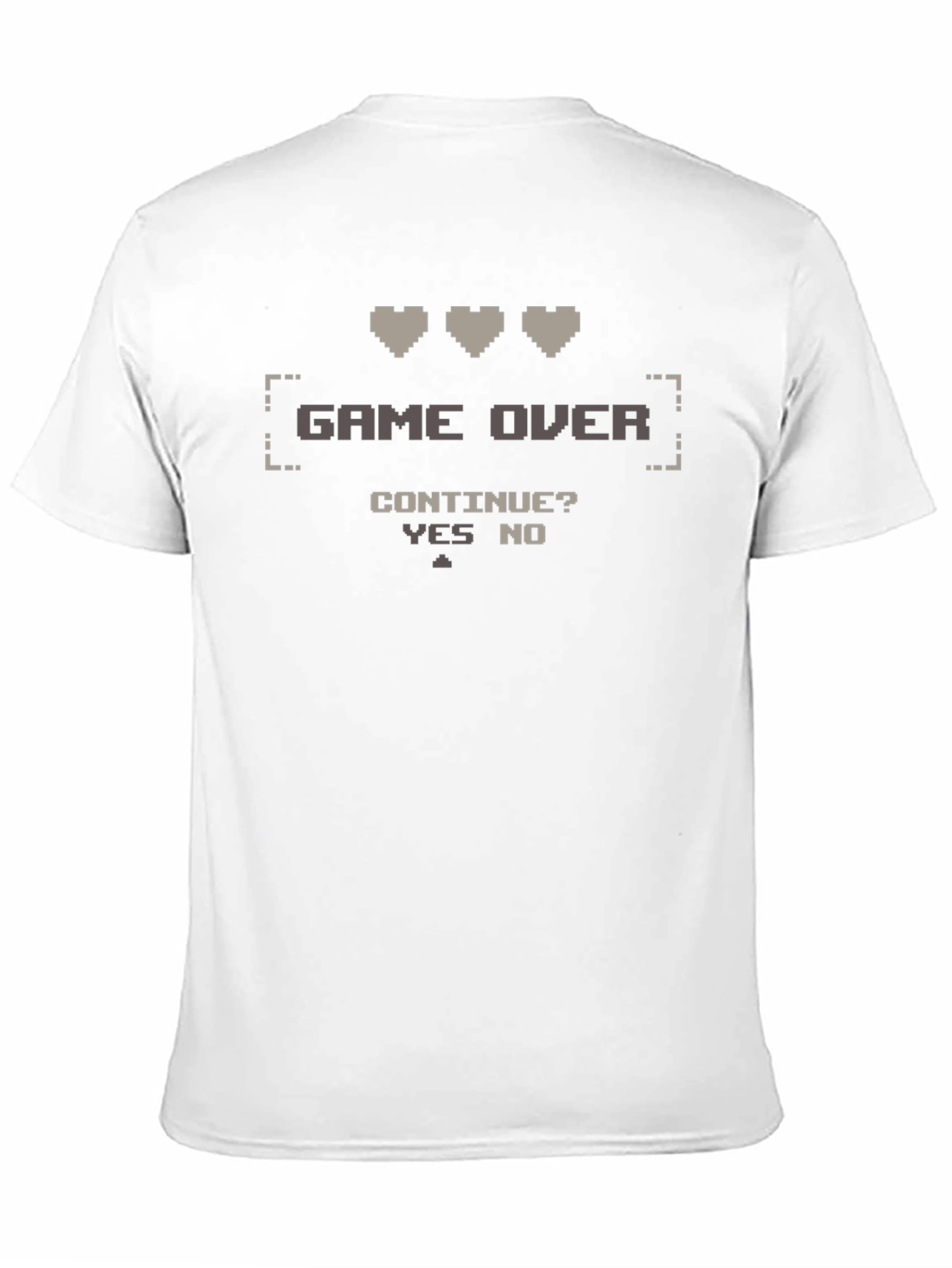 Retro Gamer T-Shirt - Game Over Continue?