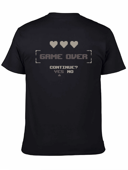 Retro Gamer T-Shirt - Game Over Continue?