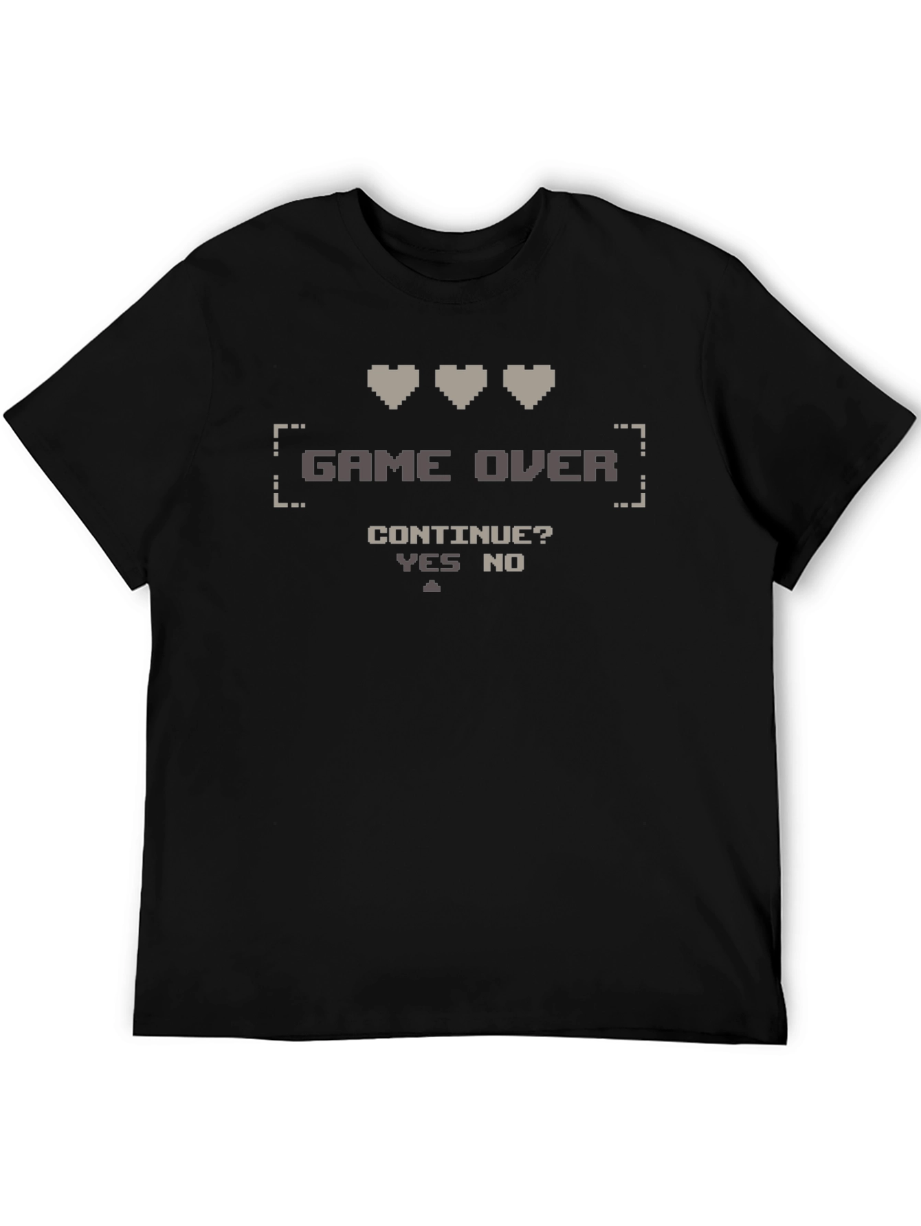 Retro Gamer T-Shirt - Game Over Continue?