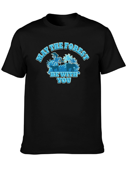 May the Forest Be With You Graphic T-Shirt