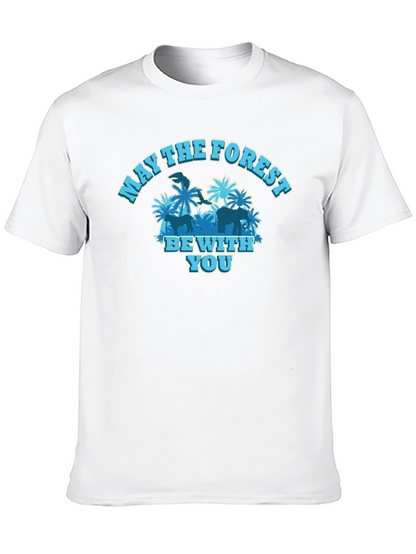 May the Forest Be With You Graphic T-Shirt
