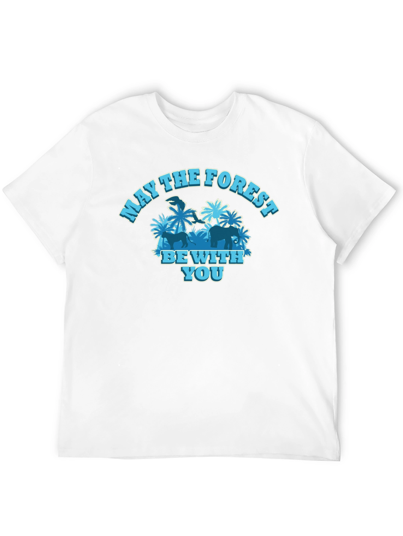 May the Forest Be With You Graphic T-Shirt