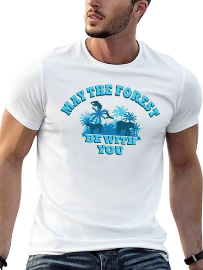 May the Forest Be With You Graphic T-Shirt