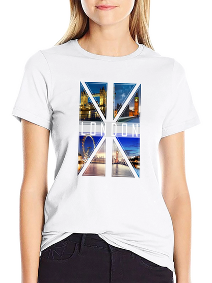 London Landmark Graphic T-Shirt