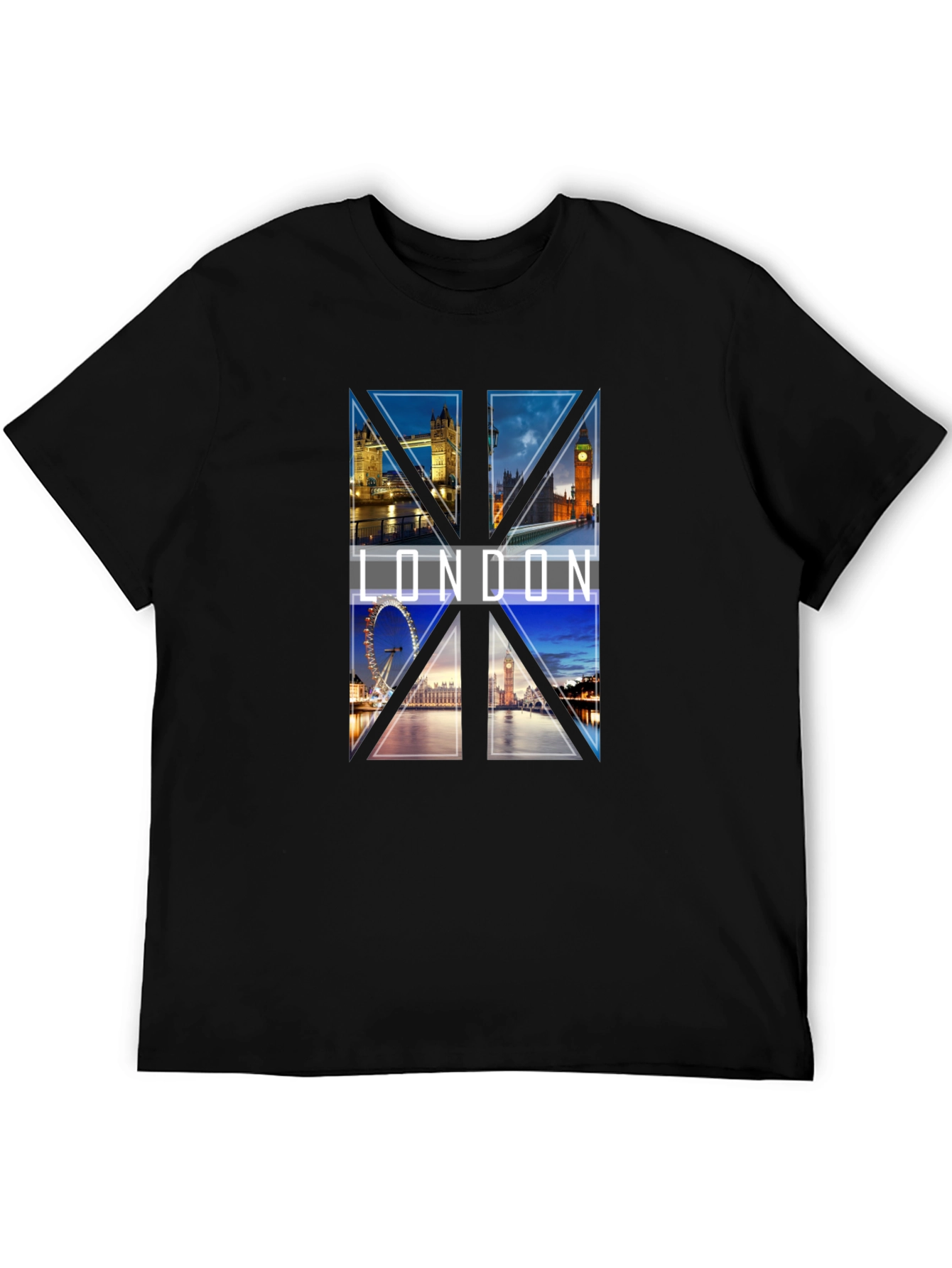 London Landmark Graphic T-Shirt