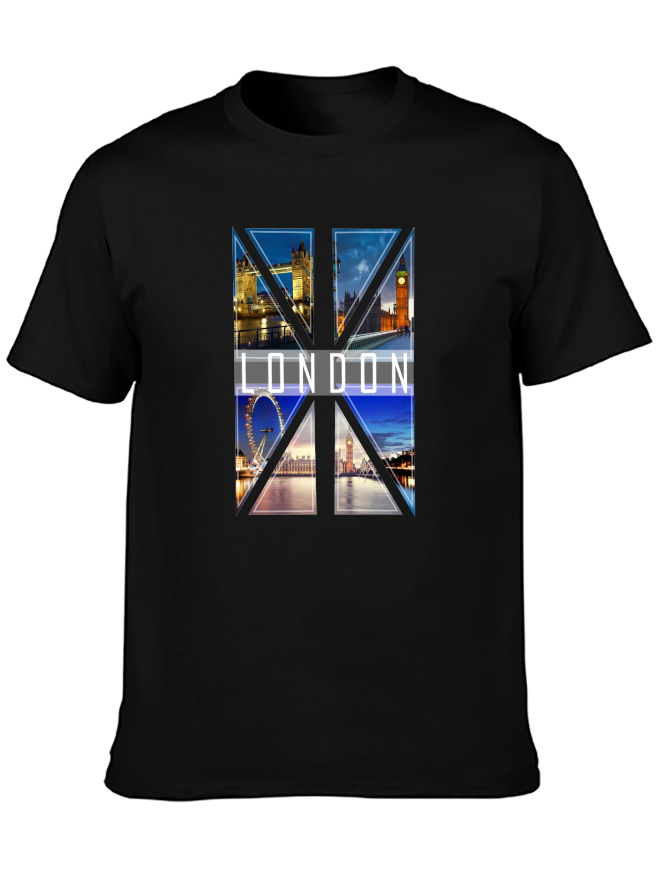 London Landmark Graphic T-Shirt