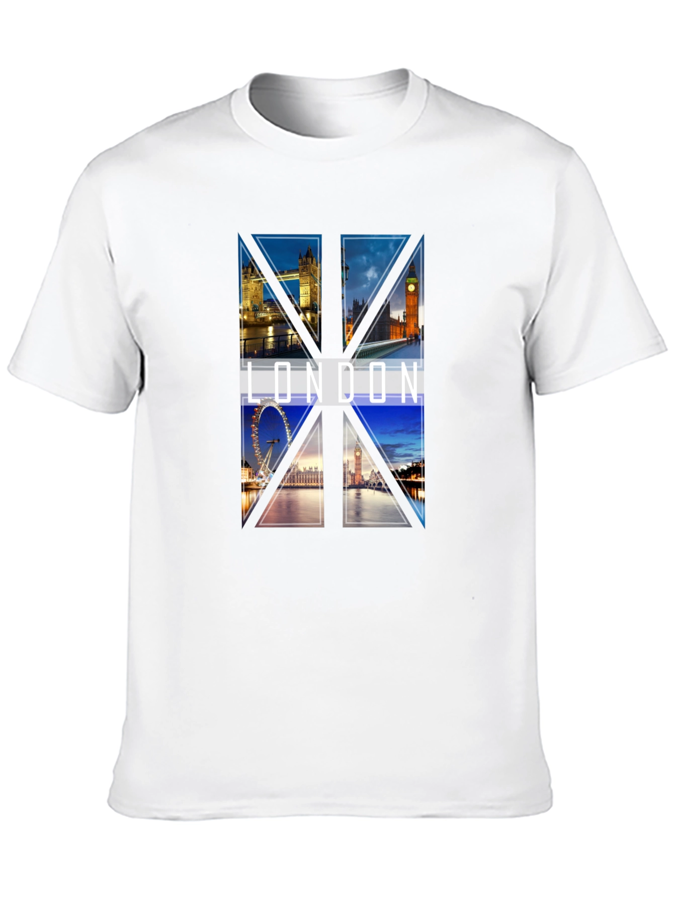 London Landmark Graphic T-Shirt