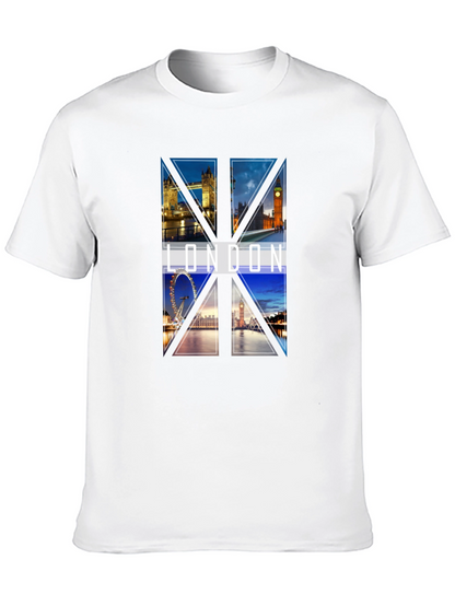 London Landmark Graphic T-Shirt