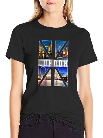 London Landmark Graphic T-Shirt