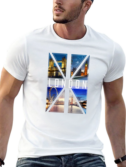London Landmark Graphic T-Shirt