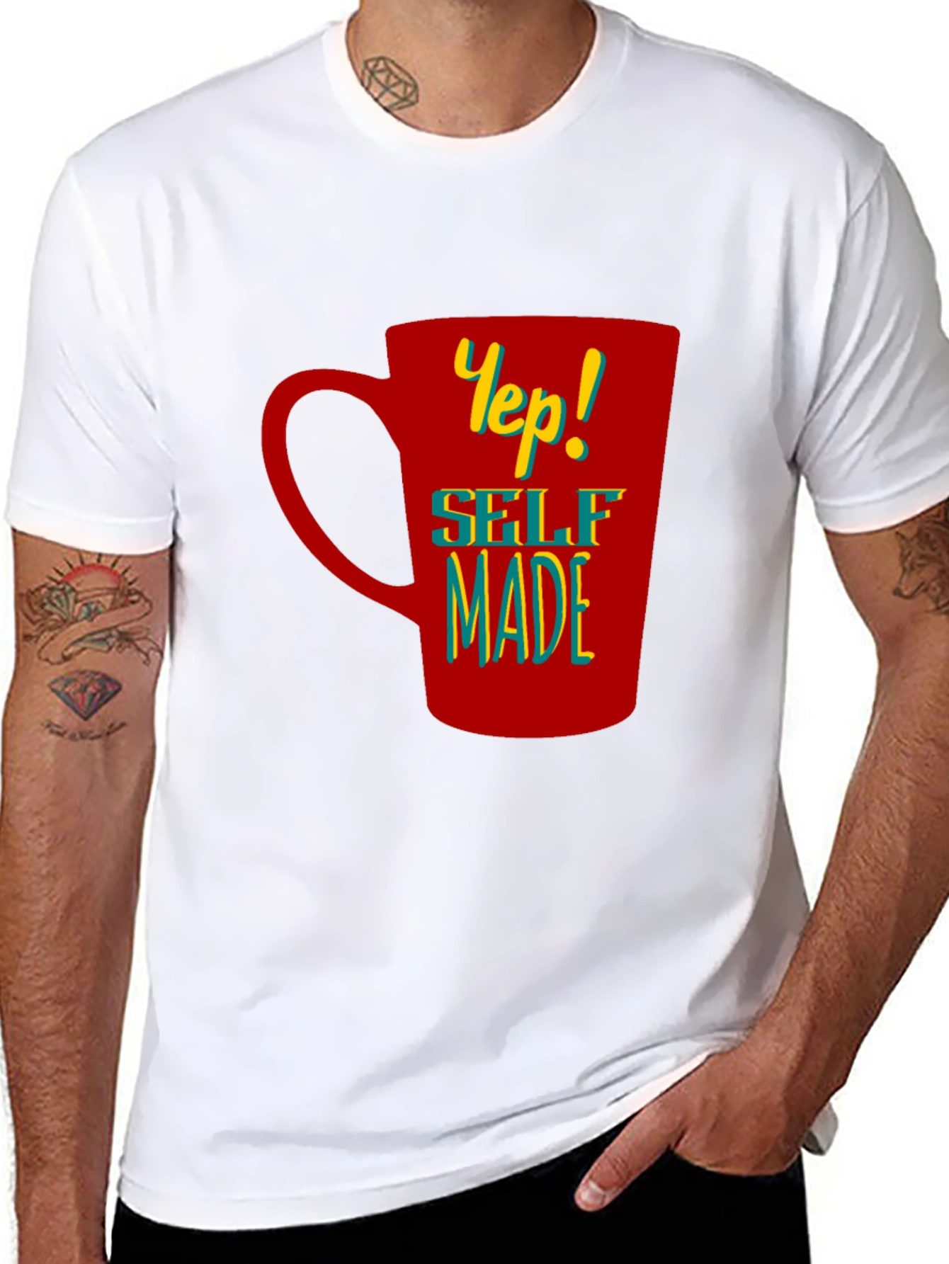 Yep! Self Made Graphic T-Shirt