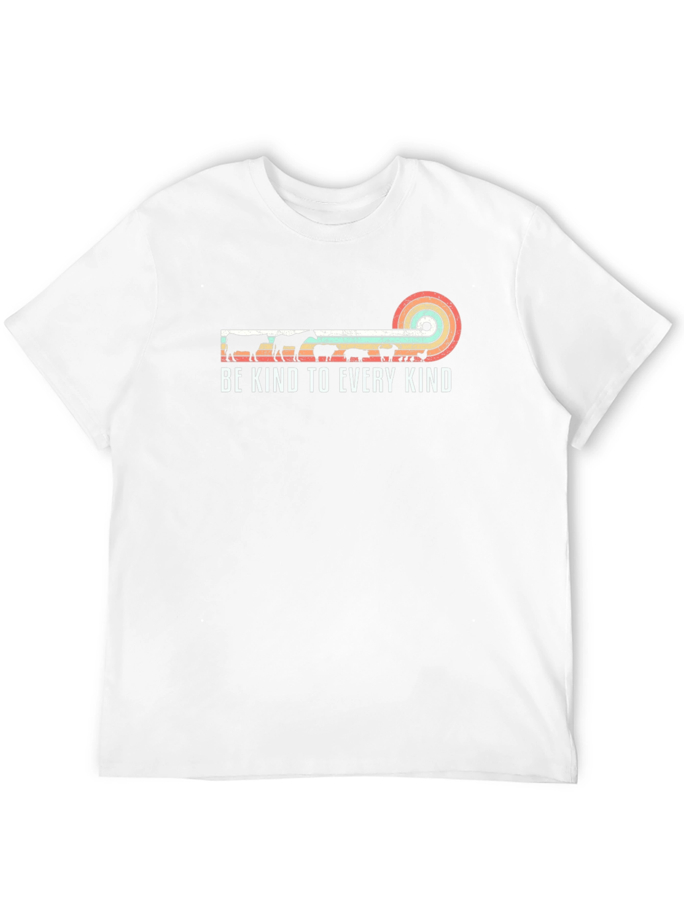 Be Kind Animal Rights Black T-Shirt
