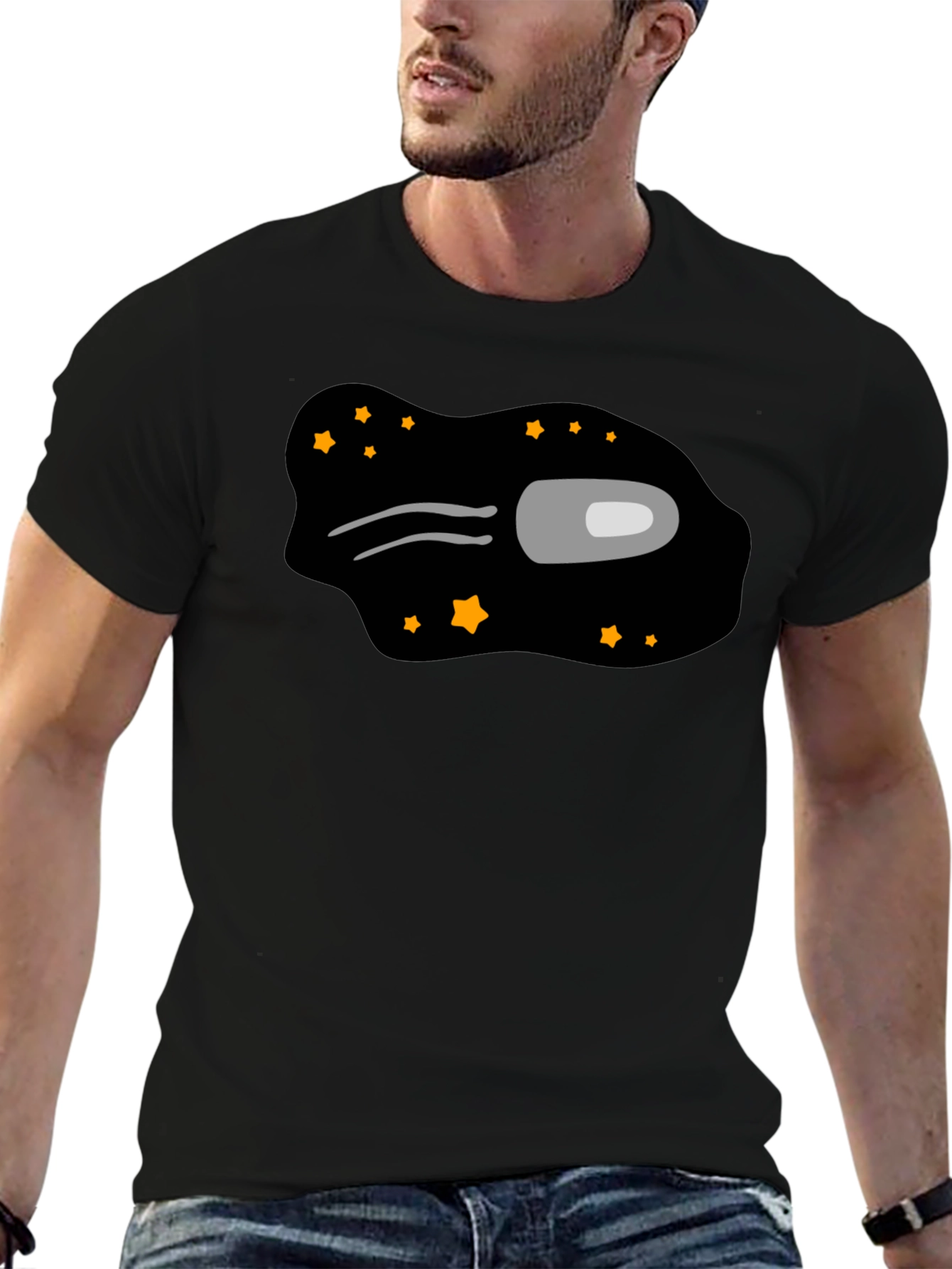 Among Us Crewmate T-Shirt - Black
