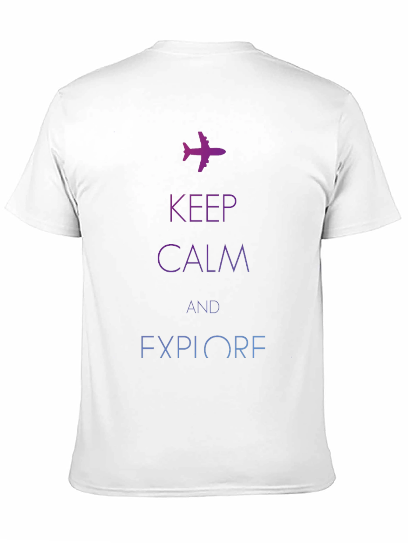 Keep Calm & Explore Graphic T-Shirt