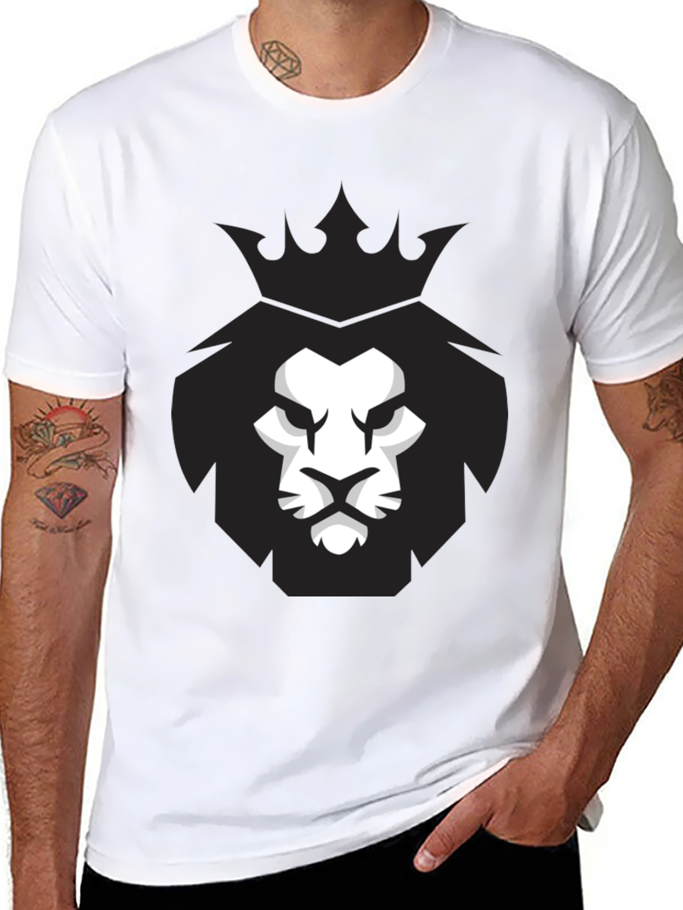 Lion King Graphic Tee - Black