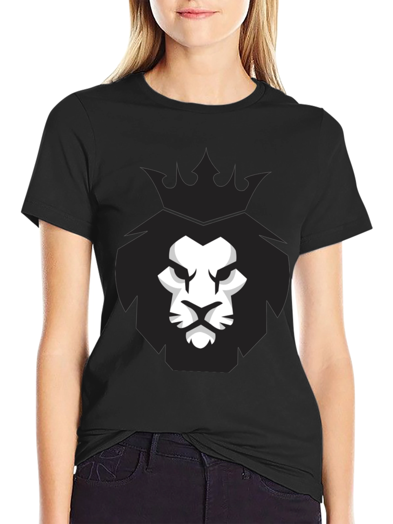 Lion King Graphic Tee - Black