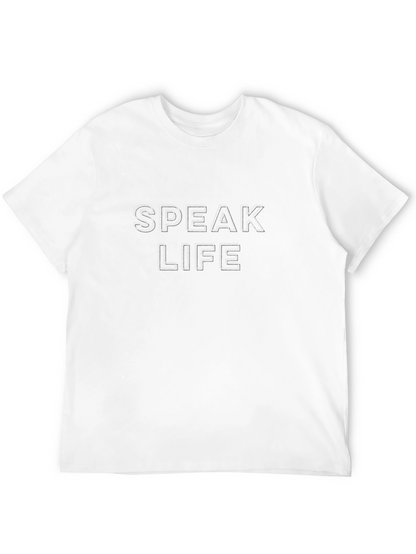 Speak Life T-Shirt - Mens Graphic Tee